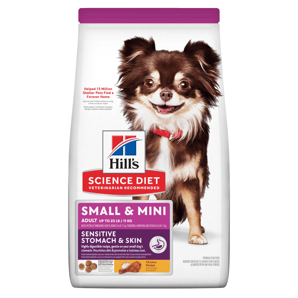 Hill's Science Diet Adulto Razas Pequeñas y Mini Piel y Estómago Sensibles 1 Hill's Science Diet Adulto Razas Pequeñas y Mini Piel y Estómago Sensibles 4 lb