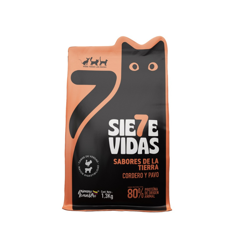 7 Vidas Sabores del Mar Gato Adulto 1,3 kg 2 7 Vidas Sabores del Mar gato adulto 1,3 kg — imagen 2
