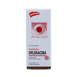 Ofloxacina 0,3% colirio antibiótico oftálmico 5 ml
