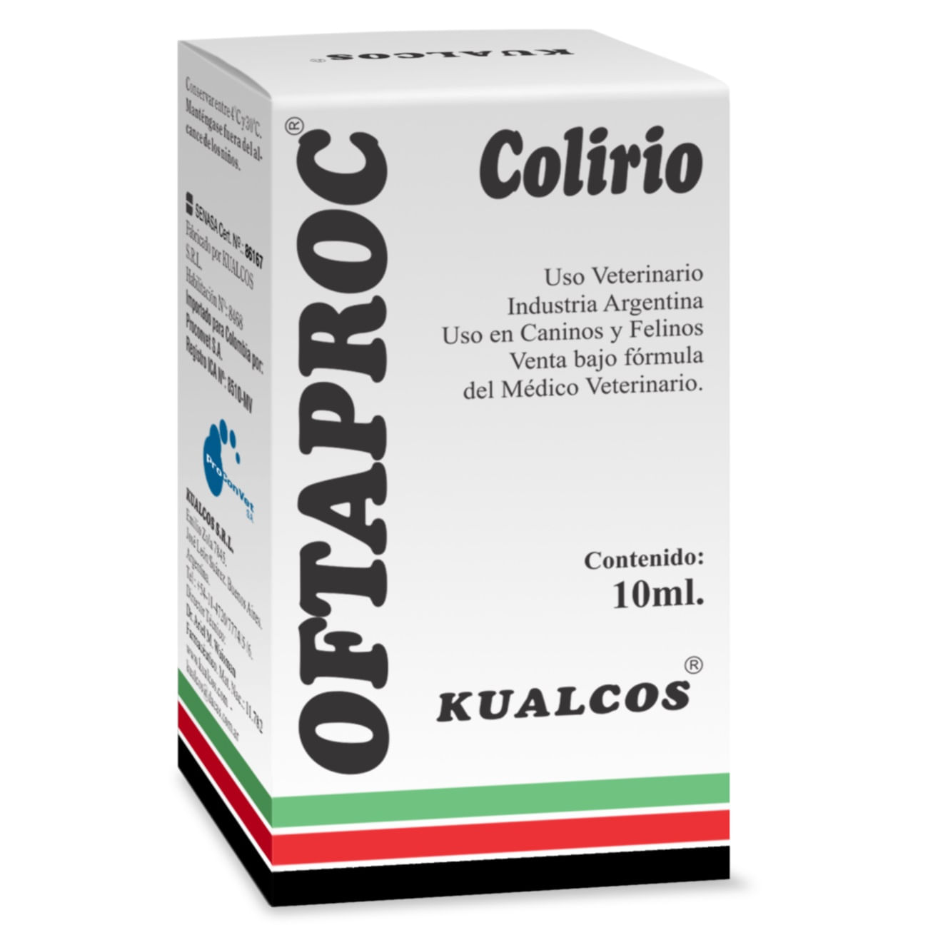 Oftaproc Colirio Antibacteriano y Antiinflamatorio 10 ml 1 Oftaproc colirio antibacteriano y antiinflamatorio 10 ml