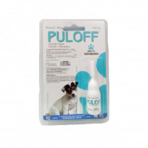 Puloff antiparasitario externo para perro