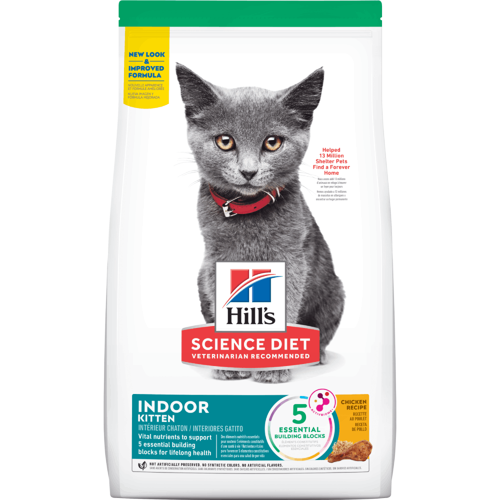 Hill's Science Diet Kitten Indoor Pollo 1 Hill's Science Diet Kitten Indoor pollo 7 lb