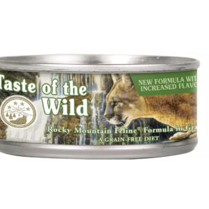 Taste of the Wild Rocky Mountain venado y salmón gato lata 5,5 oz