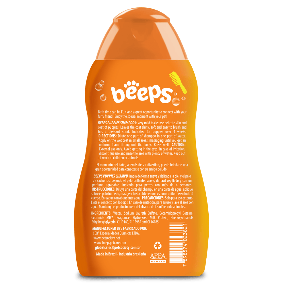Beeps Shampoo Puppy para Cachorros (502 ml) 2 Beeps Shampoo Puppy para cachorros 502 ml
