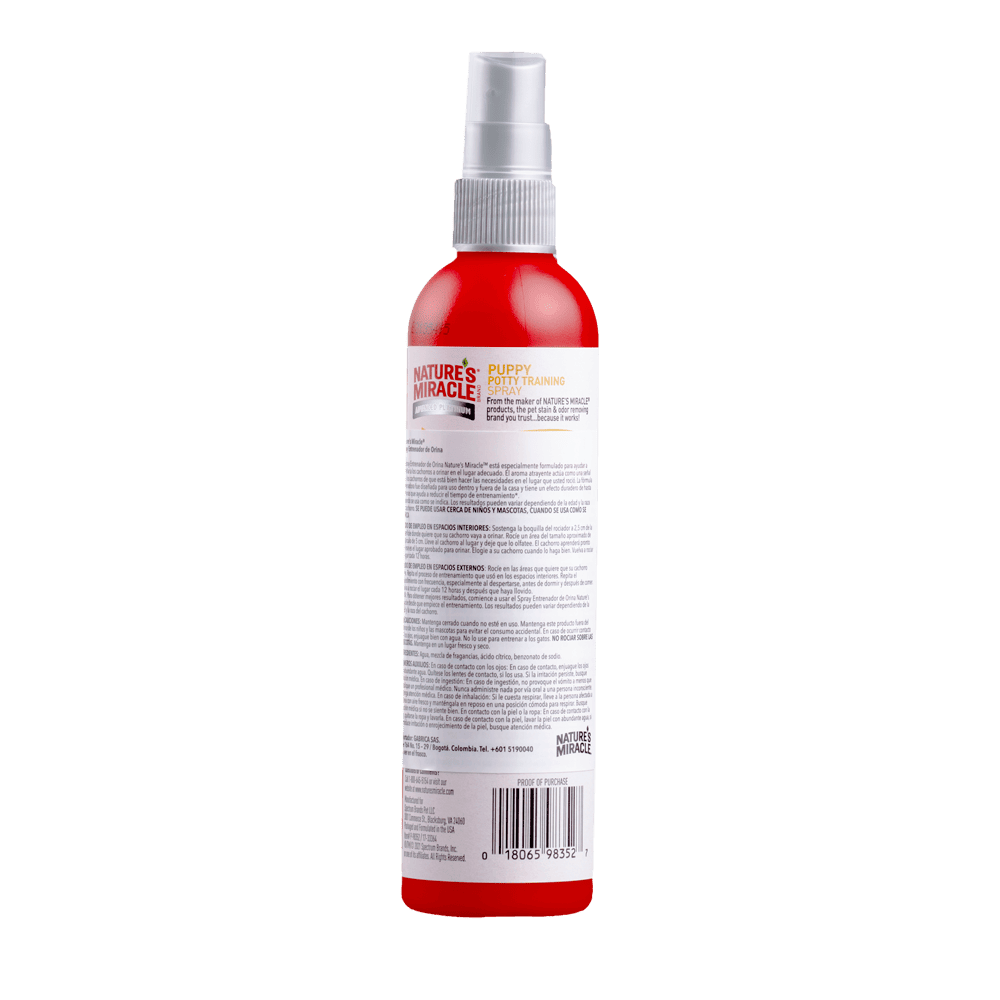 Nature's Miracle Spray de Entrenamiento para Cachorro 8 oz 2 Nature's Miracle spray de entrenamiento para cachorro 8 oz