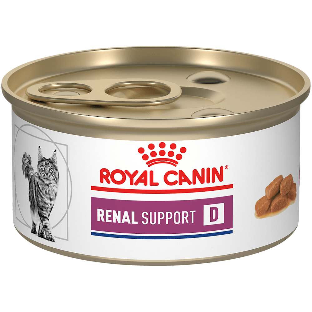 Royal Canin Veterinary Renal Support D Gato Lata 85 g 1 Royal Canin Veterinary Renal Support D para gato lata 85 g