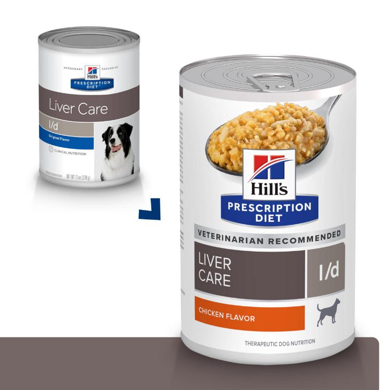 Hill's Prescription Diet l/d Cuidado Hepático Perro (Lata) 3 Hill's Prescription Diet l/d Cuidado Hepático Perro lata 13 oz