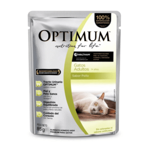 Optimum gatos adultos pollo húmedo 85 g