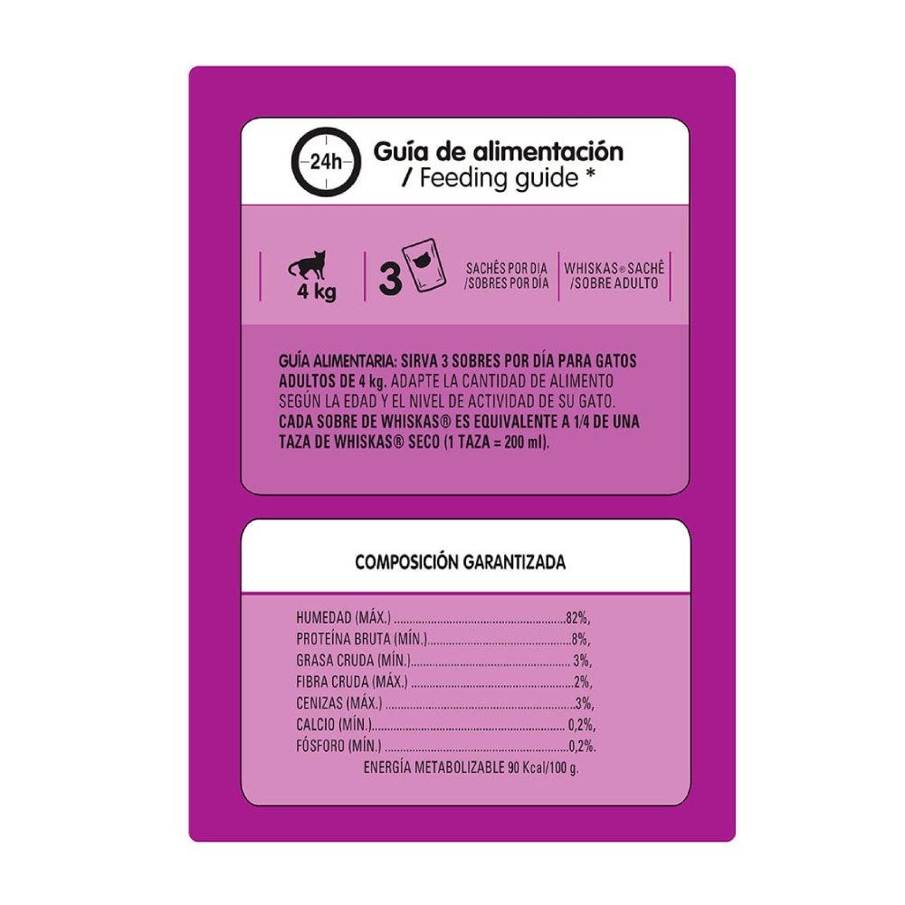 Whiskas Adultos Atún en Salsa Pouch 85 g 4 Whiskas Adultos Atún en Salsa Pouch 85 g - imagen 4