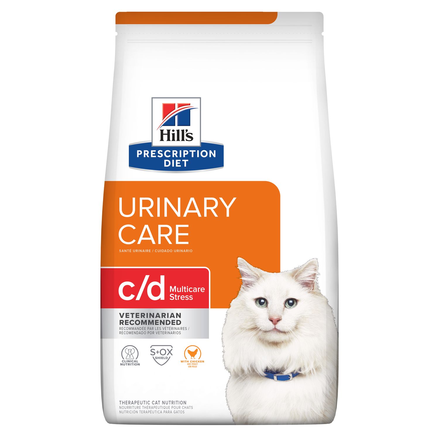Hill's Prescription Diet c/d Multicare Stress Gato 4 lb 1 Hill's Prescription Diet c/d Multicare Stress gato 4 lb
