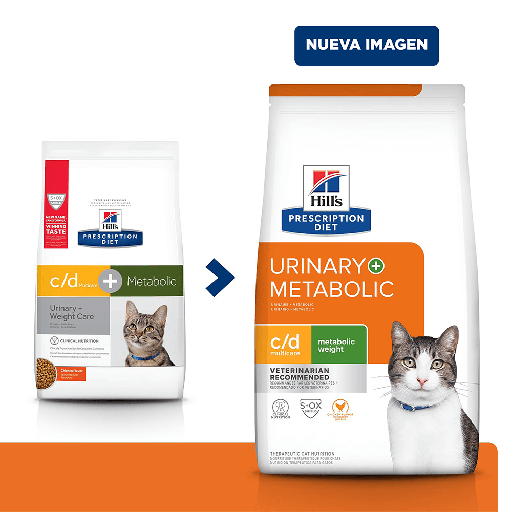Hill's Prescription Diet c/d Multicare + Metabolic Gato 6,35 lb 3 Hill's Prescription Diet c/d Multicare + Metabolic para gato 6,35 lb