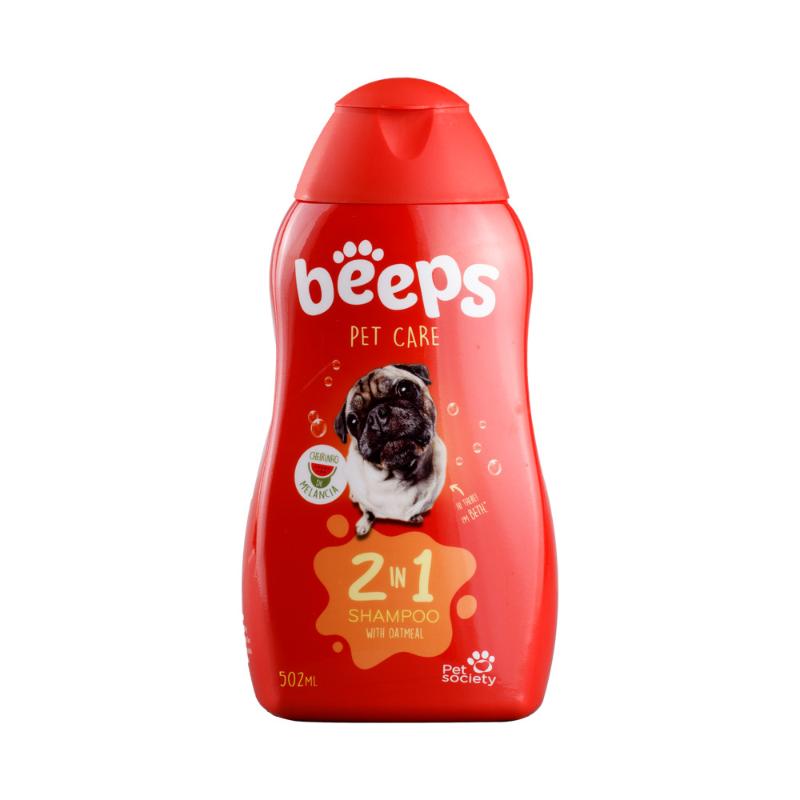 Beeps Shampoo 2 en 1 para Perro (502 ml) 1 Beeps Shampoo 2 en 1 para perro 502 ml