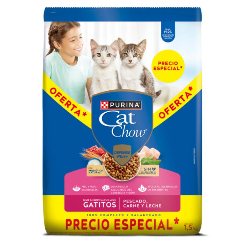 Cat Chow Gatitos 1 Cat Chow Gatitos - Presentación 1.5kg