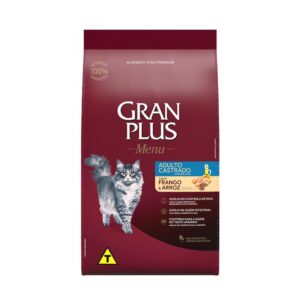 Gran Plus Menú Gato Castrado Pollo y Arroz
