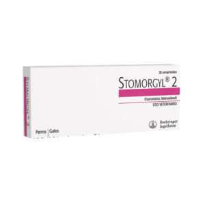 Stomorgyl 2 caja x 20 comprimidos para perro y gato