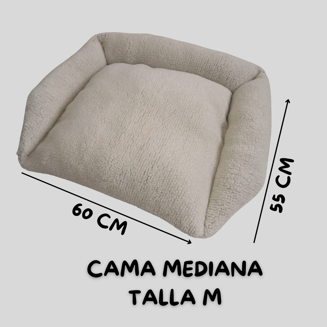 Cama tipo sofá para mascotas 60 x 60 x 10 cm 6 cama para mascotas