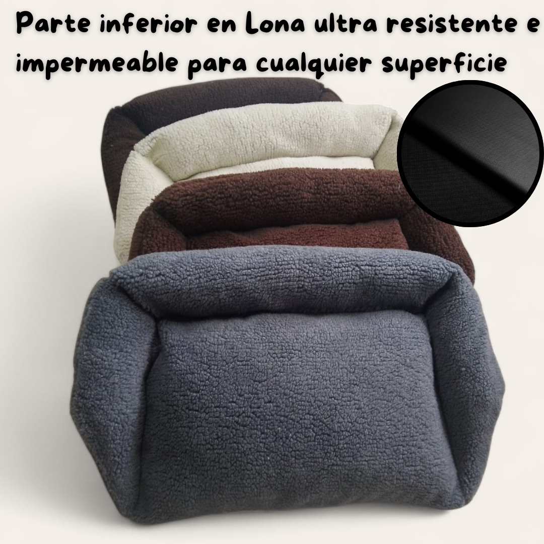 Cama tipo sofá para mascotas 60 x 60 x 10 cm 4 cama para mascotas