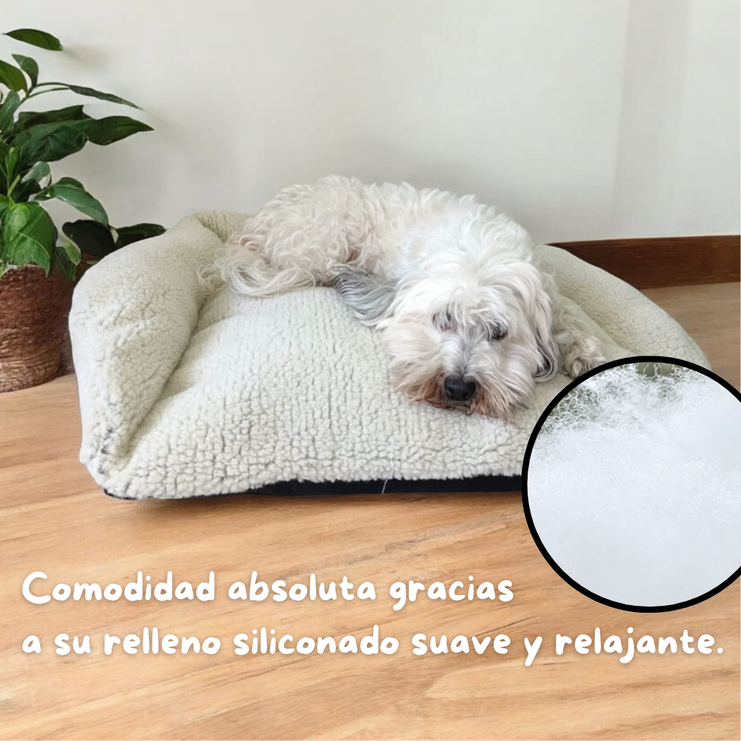 Cama tipo sofá para mascotas 60 x 60 x 10 cm 3 cama para mascotas