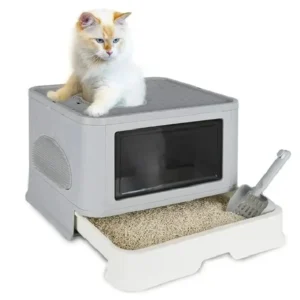 arenero cerrado gato