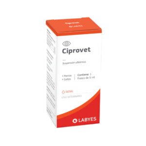 Ciprovet Colirio Antibiótico Oftálmico (5 ml)
