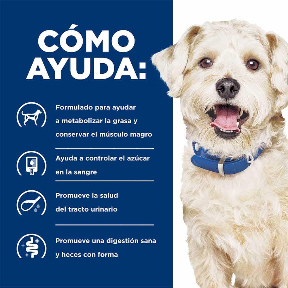 Hill's Prescription Diet w/d Perro Lata 13 oz 3 Hill's Prescription Diet w/d Perro Lata 13 oz, detalle del producto