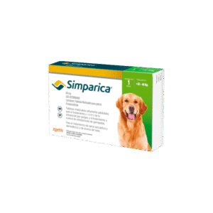 Simparica Antipulgas para Perros de 20.1 a 40 kg