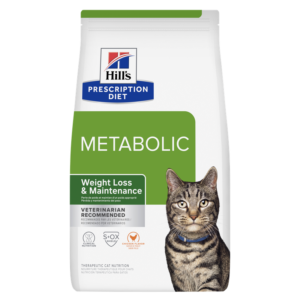 Bolsa de Hill's Prescription Diet Metabolic Weight Management para gato, sabor pollo