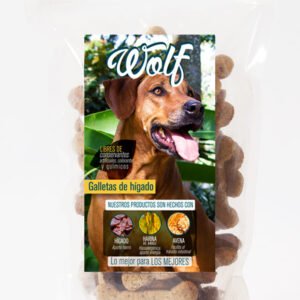 Wolf Maxi Galletas de Hígado Sobre 400 g
