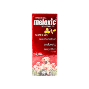 Meloxic Suspensión Antiinflamatorio para Perros y Gatos (Meloxicam 0,15 % · 10 ml)