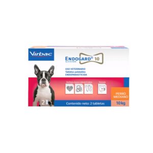 Endogard 10 Antiparasitario Interno para Perros (2 Tabletas)