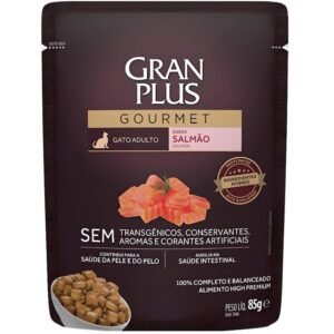 Gran Plus Gourmet sobre gato adulto salmón 85 g