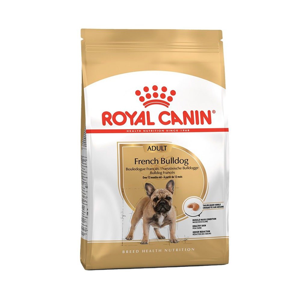 Royal Canin Bulldog Francés Adulto 1 Royal Canin Bulldog Francés Adulto, vista frontal del empaque