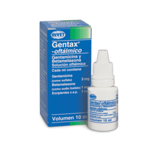 Gentax Colirio Antibiótico Oftálmico (10 ml)